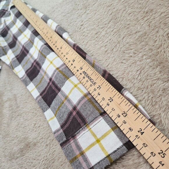 NWT Volcom Plaid To Meet U Long Sleeve Shirt $65 Button-Down Outdoor Women's M - Picture 7 of 12